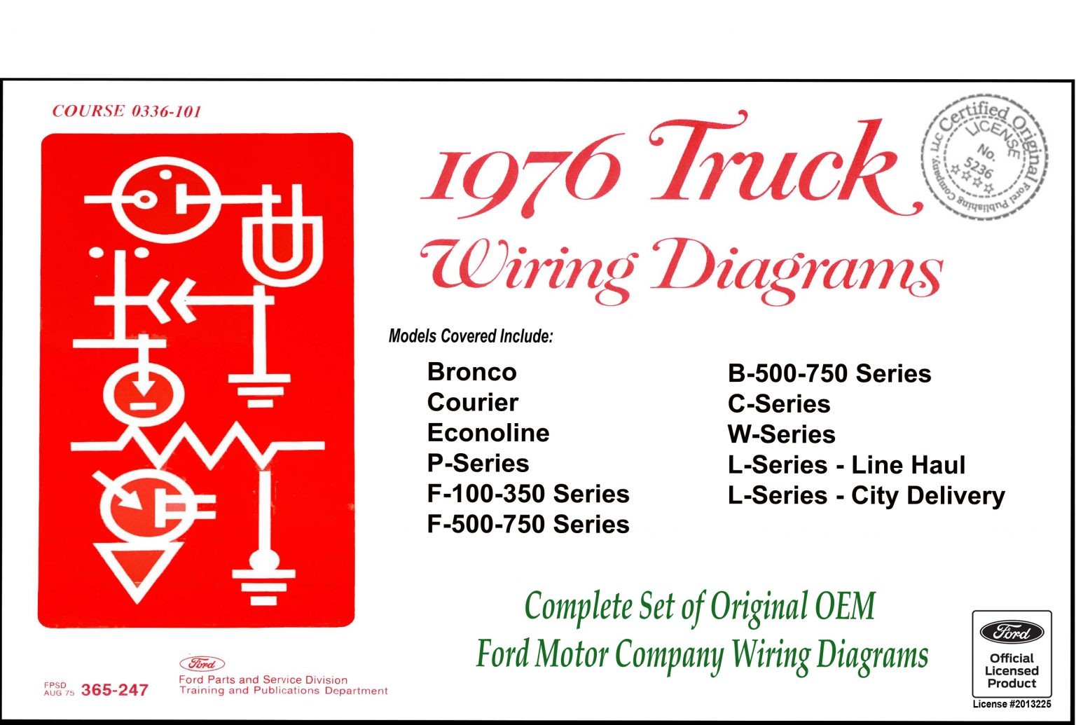 1976 Ford Truck Wiring Diagrams