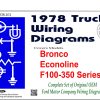 1978 Ford Truck Wiring Diagrams