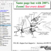 Screenshot of USB clamshell of 1967 Cougar Falcon Fairlane Mercury and Mustang Intermediate Shop Manual on PDF