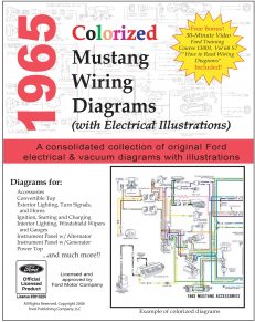 CD-ROM 1972 Colorized Mustang Wiring Diagrams 