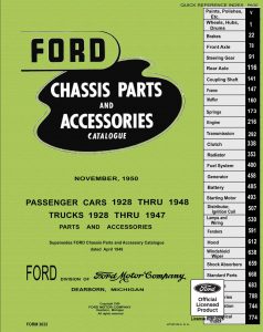 1928-48 Ford Car and Truck Chassis Parts and Accessories Catalogue