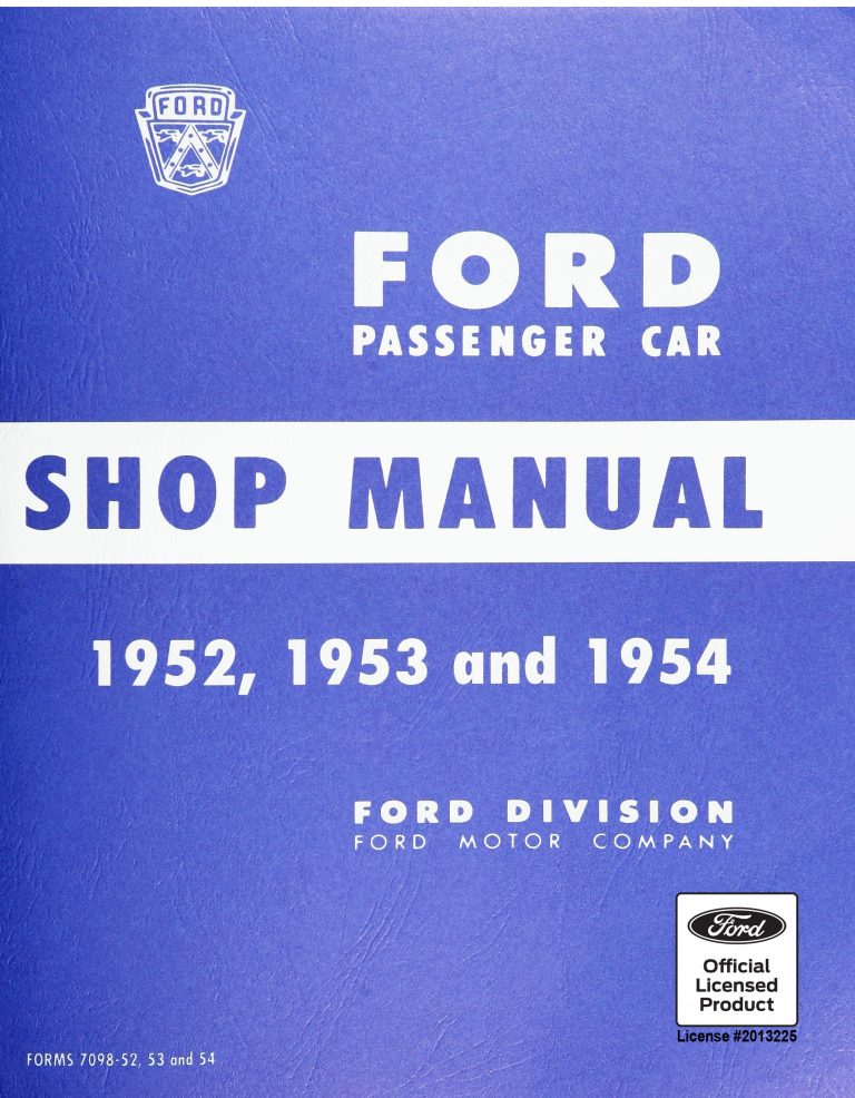 1956-57 Fordomatic Car-Truck Shop Manual - Fordmanuals.com