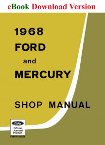 1968 Ford and Mercury Shop Manual