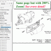 screenshot of Ebook PDF 1973-79 Ford Car Parts and Accessories Catalog