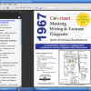 Screenshot of 1967 Colorized Mustang Wiring and Vacuum Diagrams