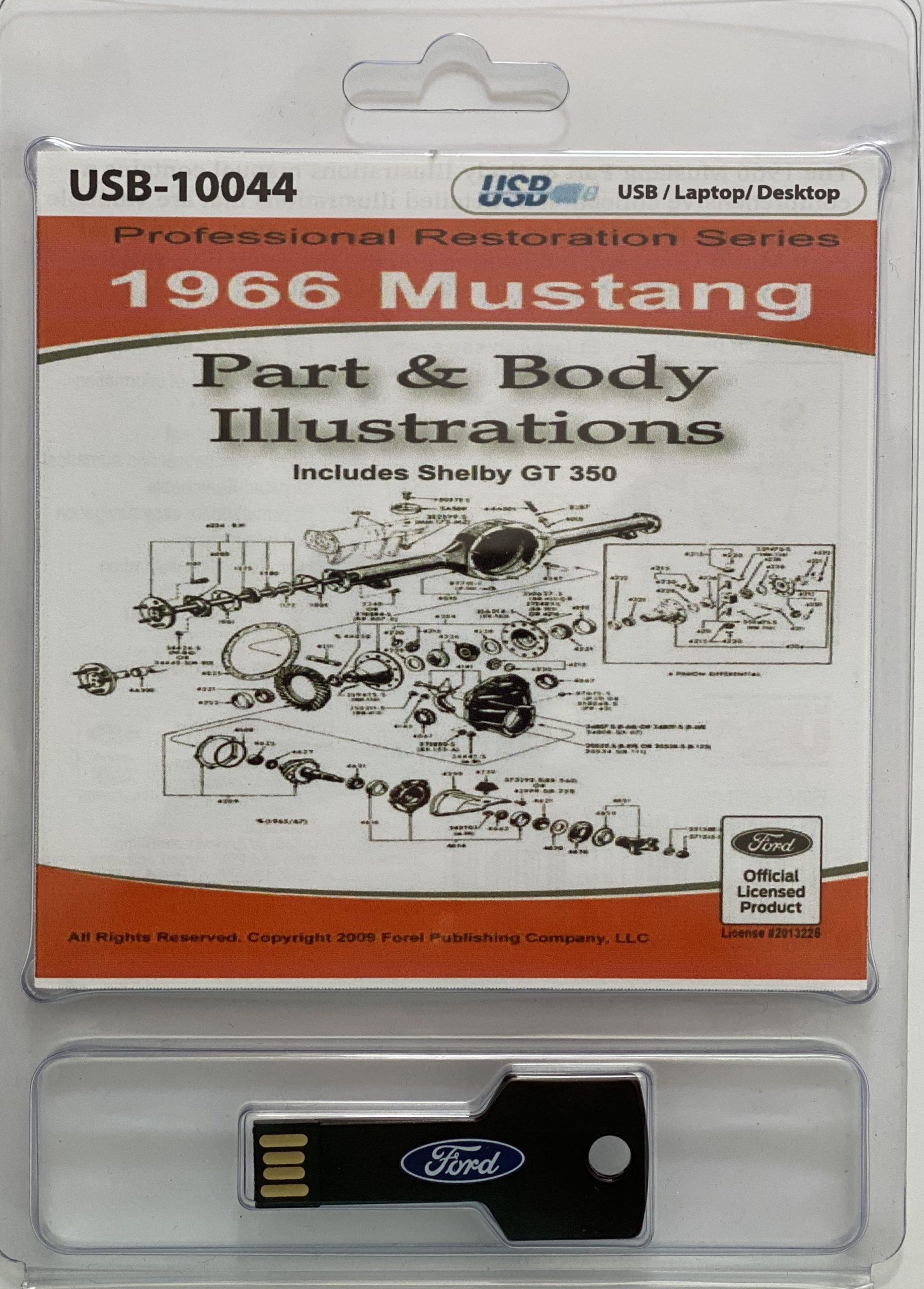 thumbnail image 2 of Ford Mustang Parts Manual Book – Fox Body Exploded View (1993) MP0024 2 of 6