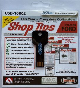USB Clamshell of Ford Shop Tips