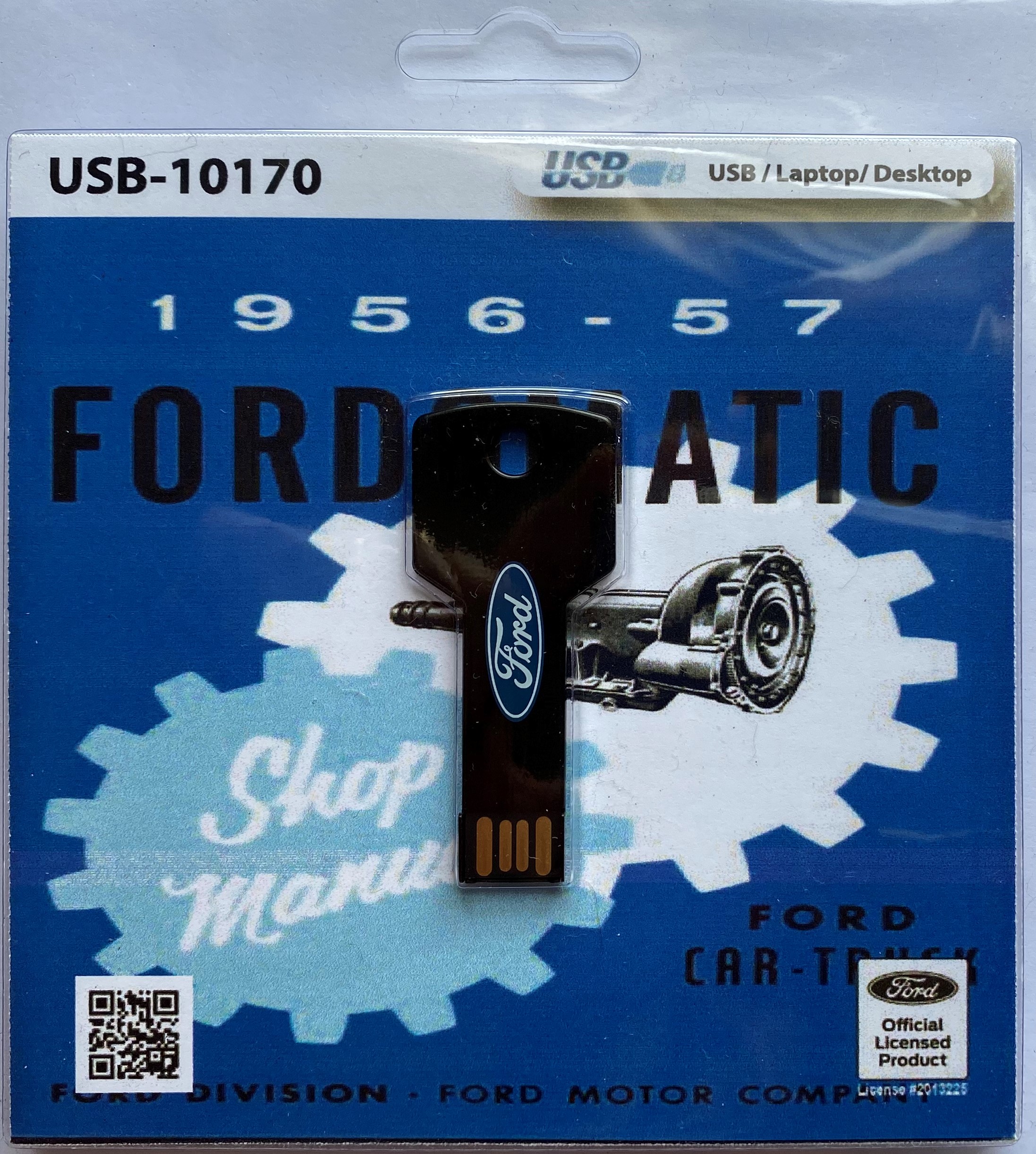 1956-57 Fordomatic Car-Truck Shop Manual 