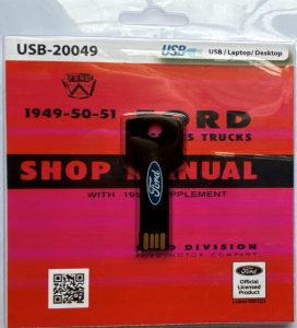 1949 1950 1951 Ford F-Series Trucks Shop Manual with 1952 Supplement on PDF