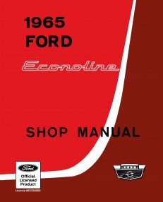 1965 Ford Econoline Shop Manual