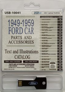 USB clamshell screenshot 1958 Ford Car Shop Manual