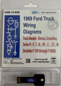 USB for the 1969 Ford Truck Wiring Diagrams (Bronco, Econoline, F100-350 Series)