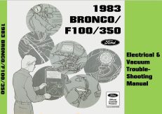 1983 Bronco/F100/F350 Electrical & Vacuum Trouble-Shooting Manual (EVTM)