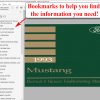 Screenshot of 1993 Mustang Electrical & Vacuum Trouble-Shooting Manual (EVTM)