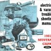 1981 Mustang Capri Electrical & Vacuum Trouble-Shooting Manual (EVTM)