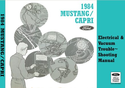 1984 Mustang Capri Electrical & Vacuum Trouble-Shooting Manual (EVTM)