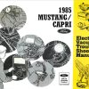 1985 Mustang Capri Electrical & Vacuum Trouble-Shooting Manual (EVTM)