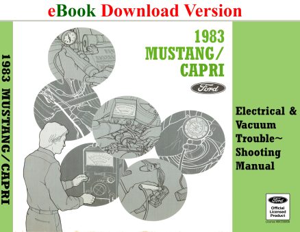 eBook 1983 Mustang Capri Electrical & Vacuum Trouble-Shooting Manual (EVTM)