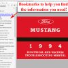 Screenshot 1994 Mustang Electrical and Vacuum Trouble-Shooting Manual (EVTM)