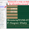 1993 Bronco/F150-F350/ F-Super Duty Electrical & Vacuum Trouble-Shooting Manual (EVTM) screenshot