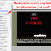 1995 Ford Truck F-Series Electrical and Vacuum Troubleshooting Manual (EVTM)