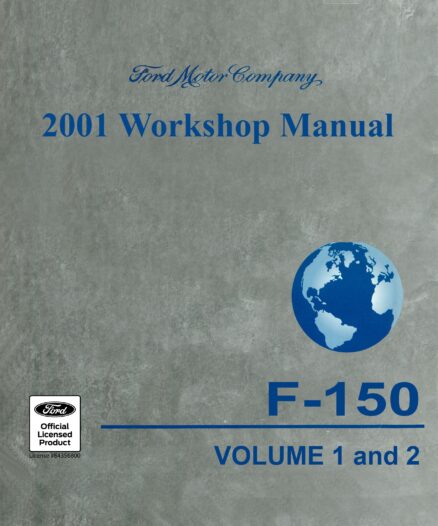 2001 Ford F-150 Truck Workshop Manual (Volume 1 and 2)